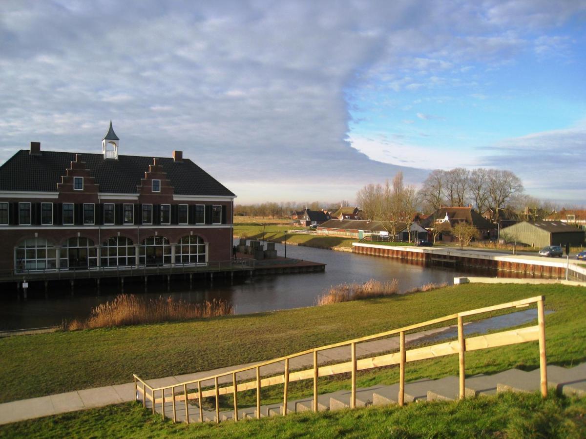 Schönes Ferienhaus am Lauwersmeer Anjum Exterior foto