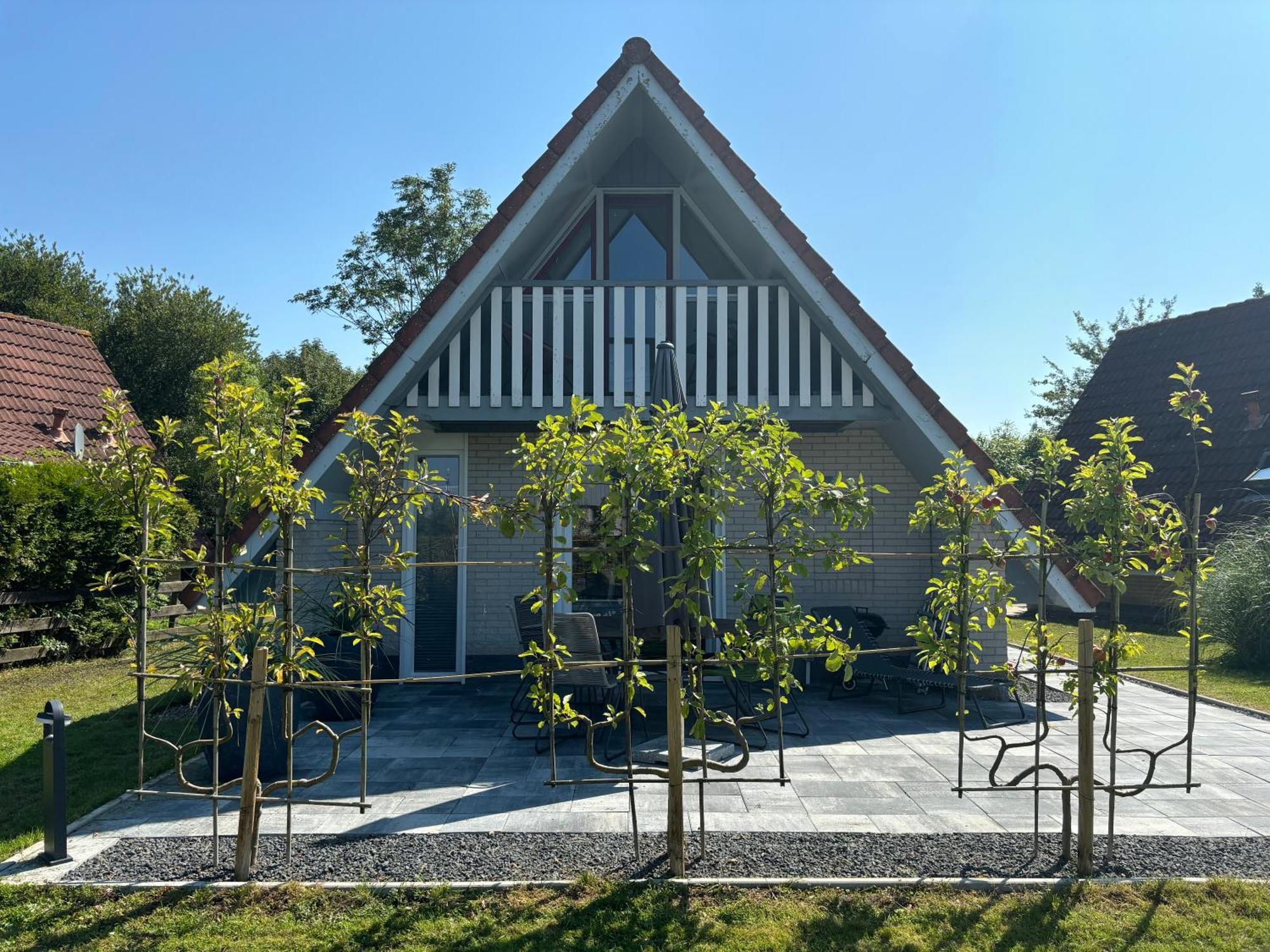 Schönes Ferienhaus am Lauwersmeer Anjum Exterior foto