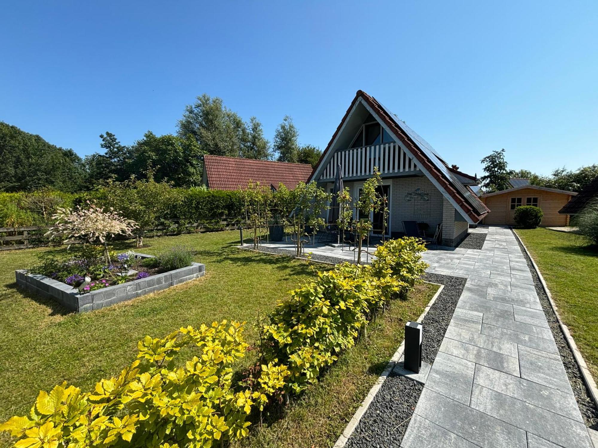 Schönes Ferienhaus am Lauwersmeer Anjum Exterior foto