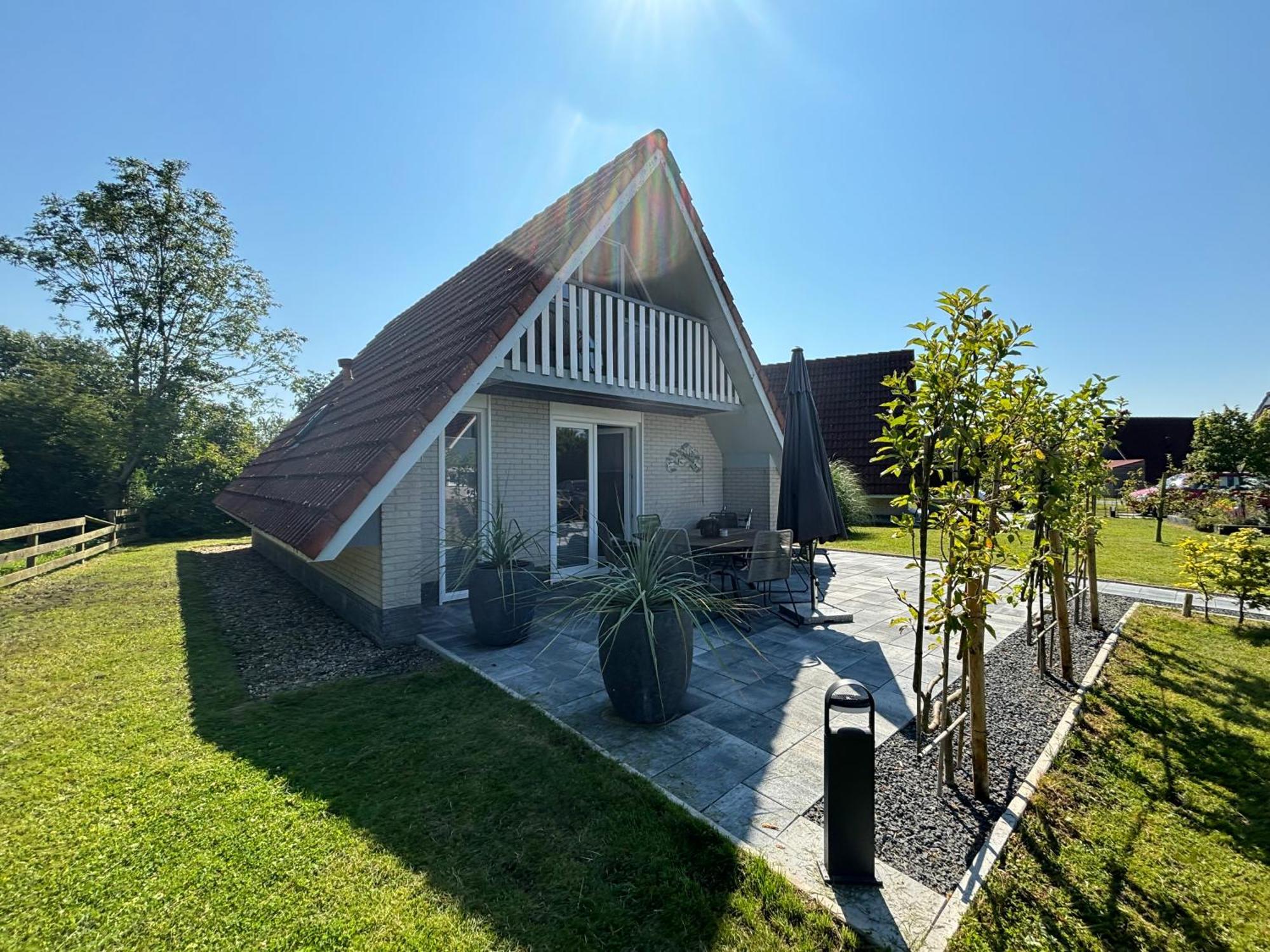 Schönes Ferienhaus am Lauwersmeer Anjum Exterior foto